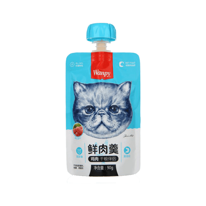 پودینگ گربه ونپی 4 طعم مختلف Wanpy — تصویر ۲