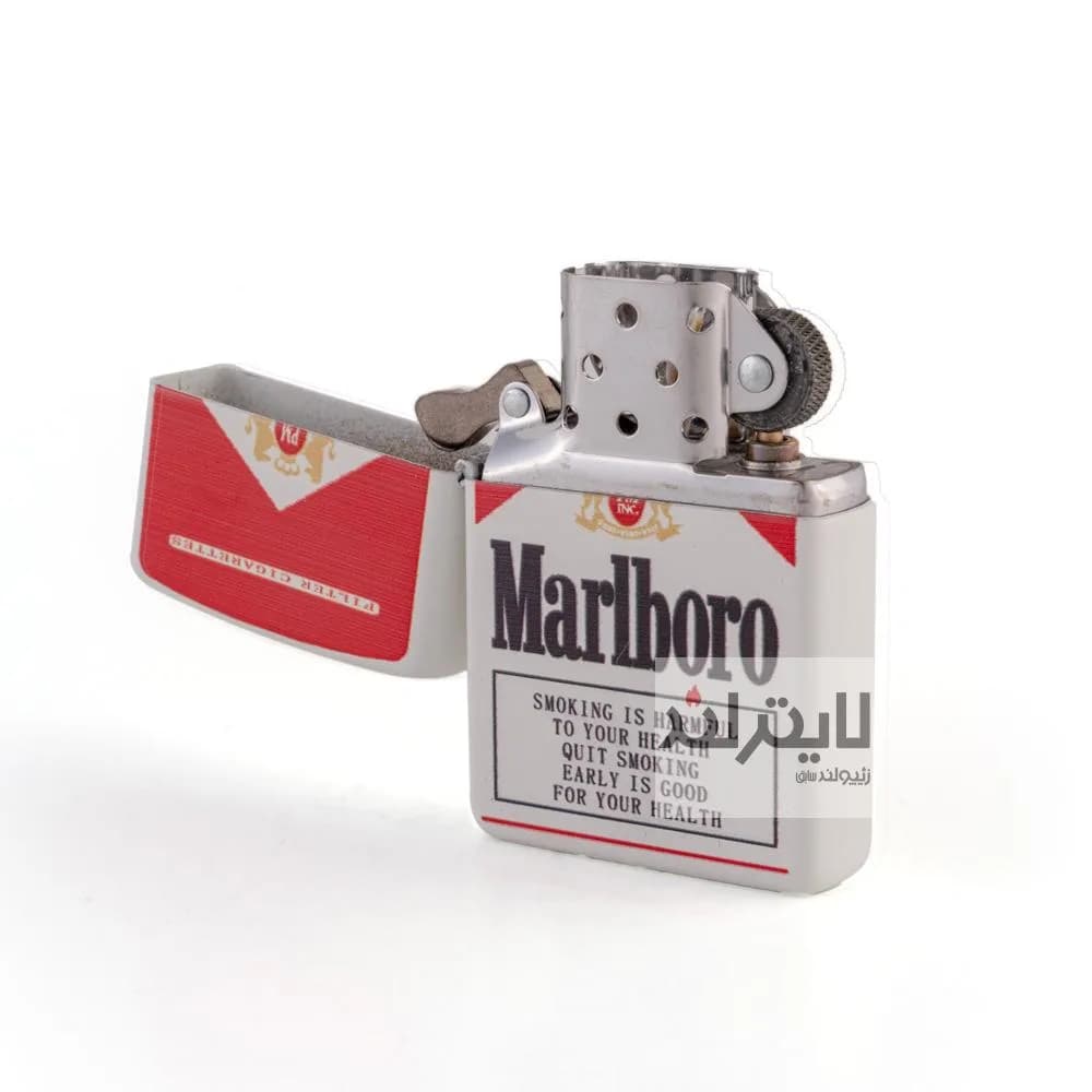 فندک زیپو مدل Marlboro کد 214 — تصویر ۴
