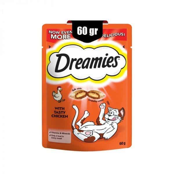 تشویقی گربه دریمز 5 طعم مختلف Dreamies — تصویر ۴