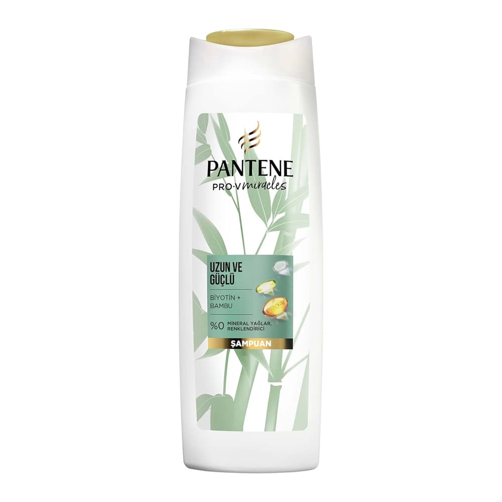شامپو مو پنتن PANTENE حاوی بیوتین و بامبو — تصویر ۶