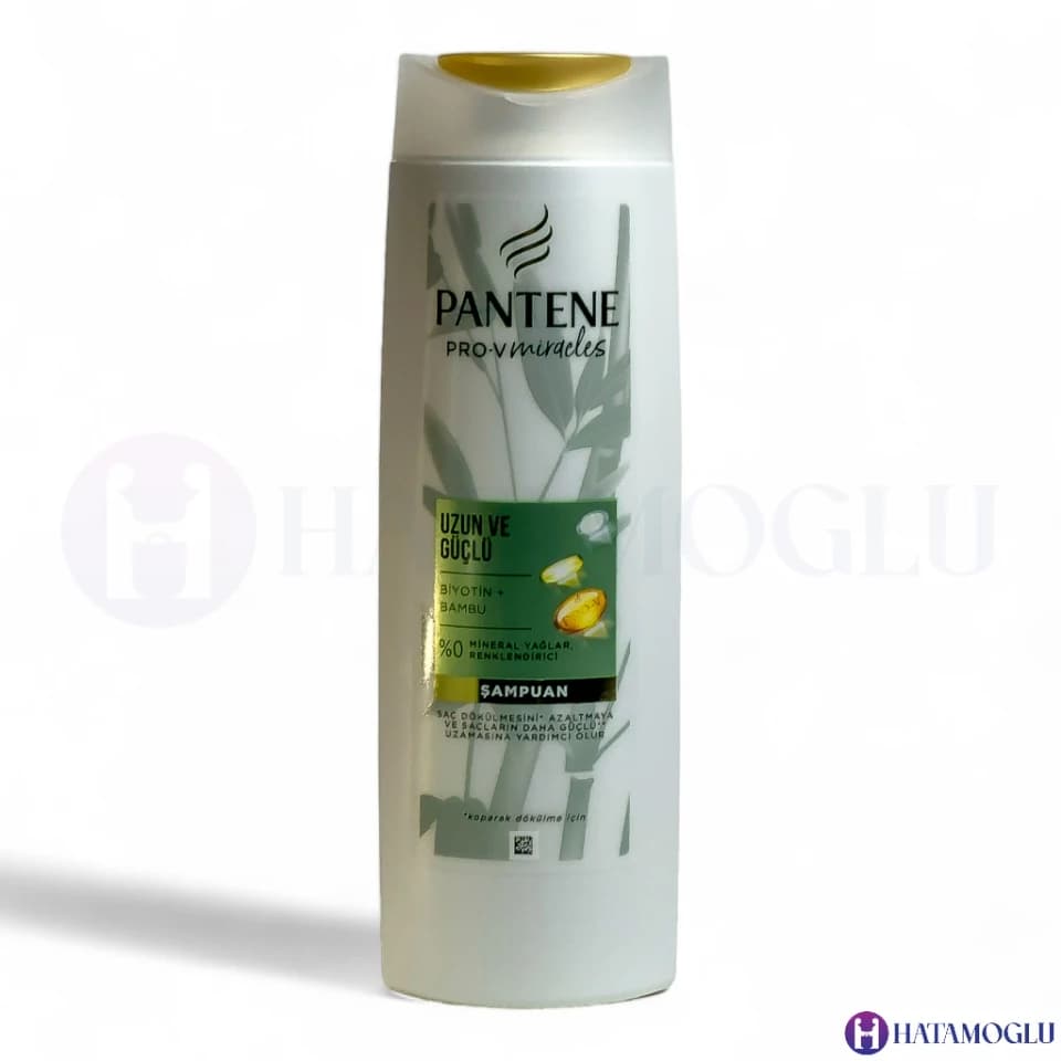 شامپو مو پنتن PANTENE حاوی بیوتین و بامبو