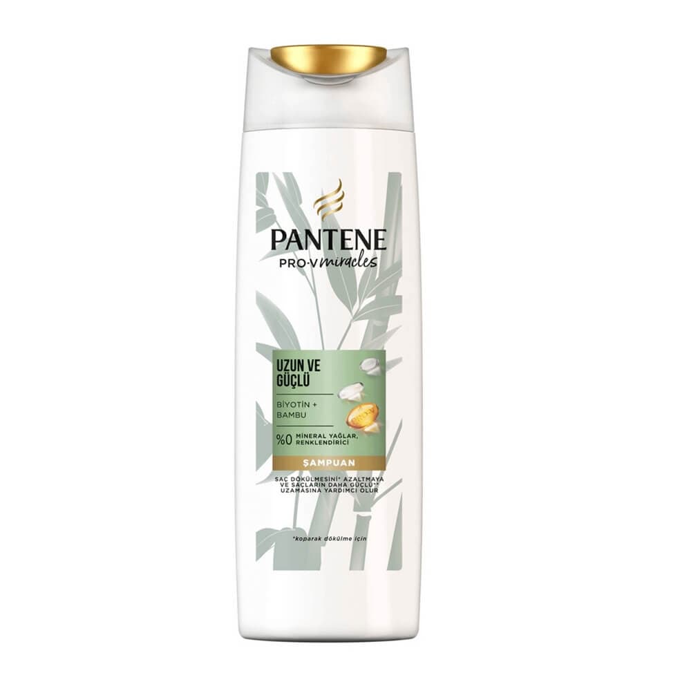 شامپو مو پنتن PANTENE حاوی بیوتین و بامبو — تصویر ۴