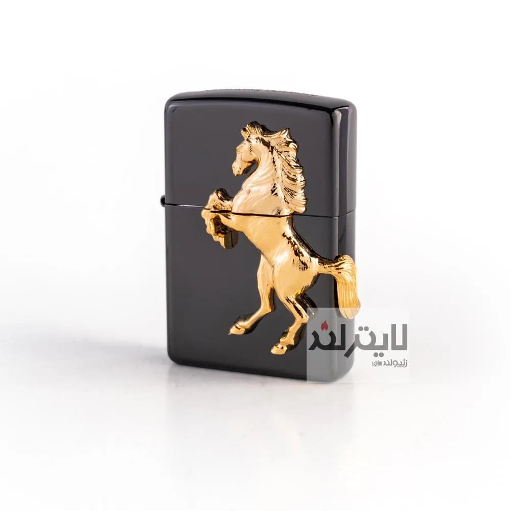 فندک زیپو مدل Winning Whinny Ebony کد BK1000 — تصویر ۲