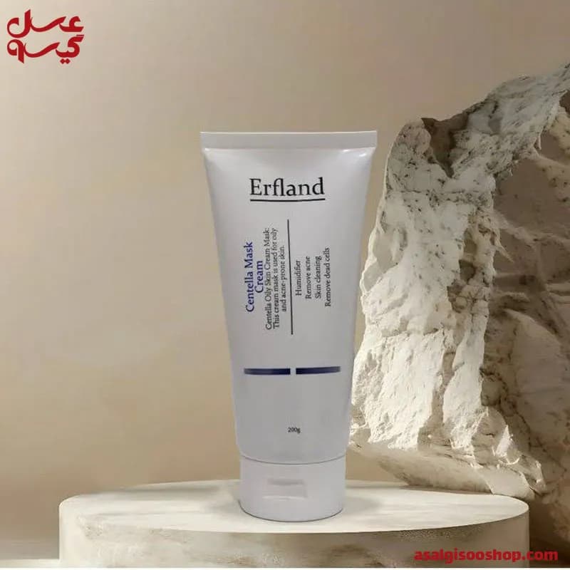 ماسک کرمی ضد آکنه سنتلا ارفلند|Erfland Centella Anti‑Acne Cream Mask| کد 2702
