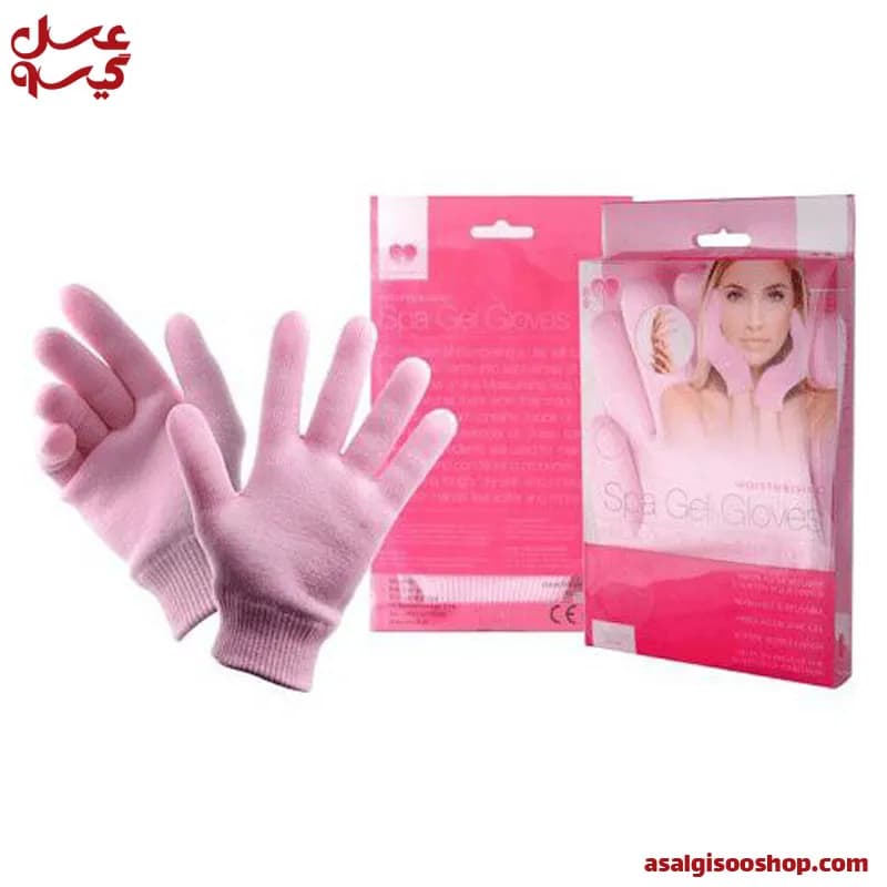 دستکش سیلیکونی مرطوب‌کننده و رفع خشکی دست|Silicone Moisturizing Hand Gloves | کد 2707