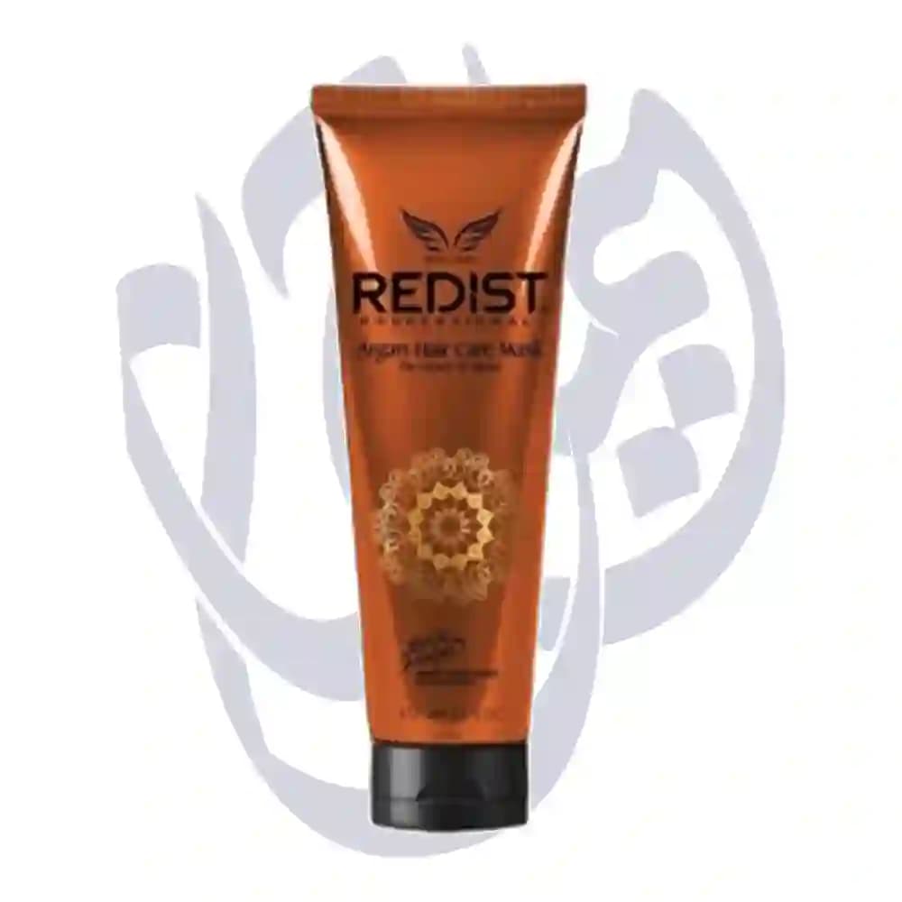 ماسک مو ردیست آجری روغن آرگان مناسب موهای خشک و رنگ شده حجم 250 میلی لیتر REDIST