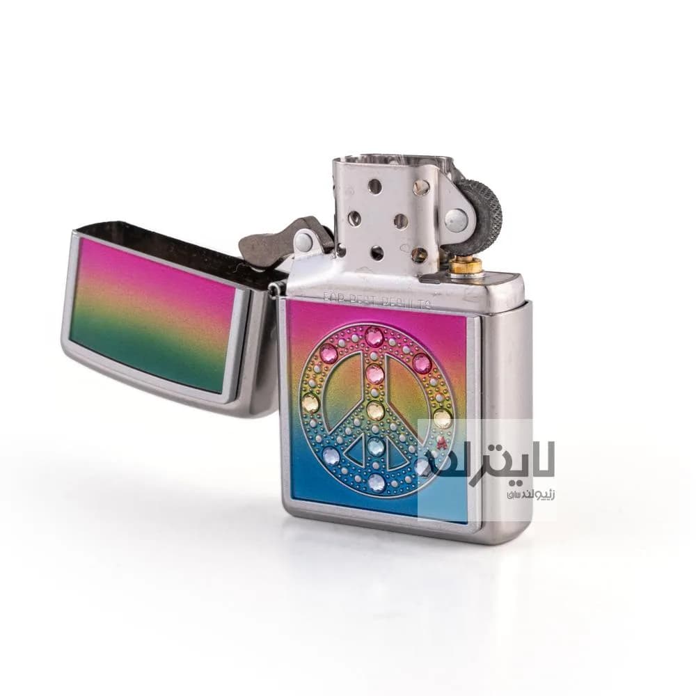 فندک زیپو مدل Peace For All کد 24898 — تصویر ۴