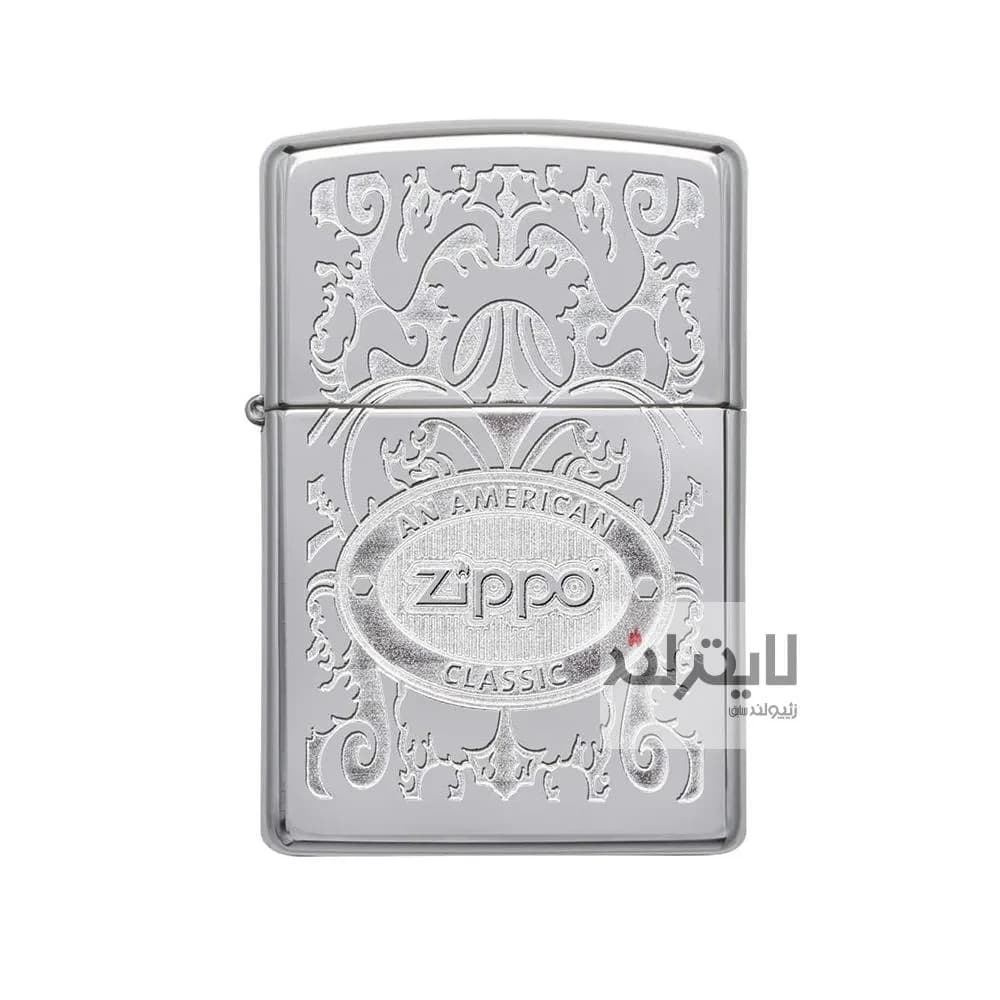 فندک زیپو مدل Armor Zippo American Classic کد 167 — تصویر ۲