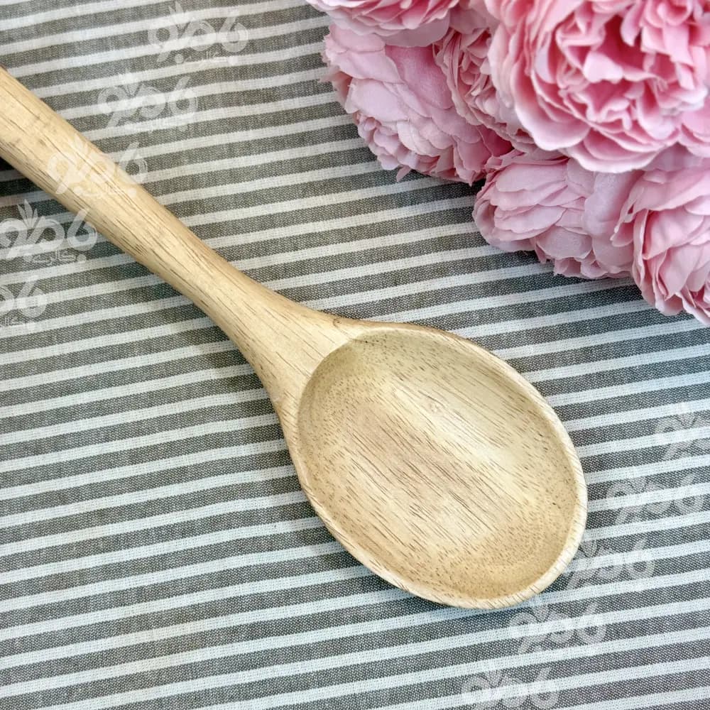 قاشق چوبی رابر کلاسیک ضخیم Sk03 — تصویر ۳
