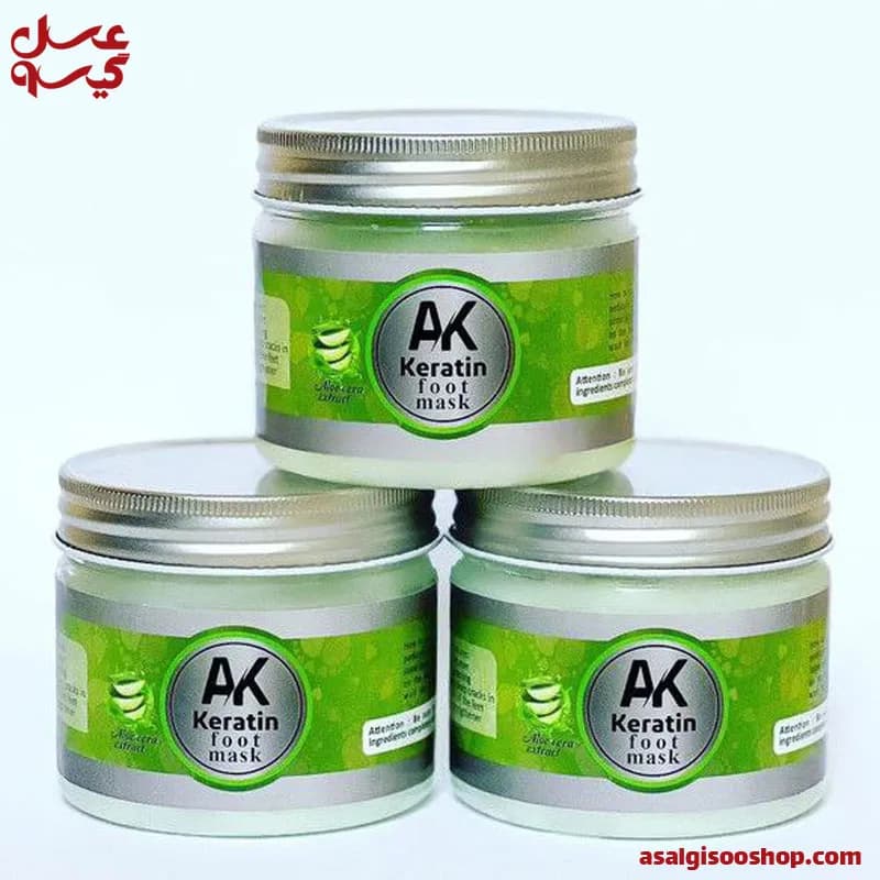 ماسک کراتین دست و پا AK حجم 350 میل|AK Keratin Hand & Foot Mask 350ml | کد 2695