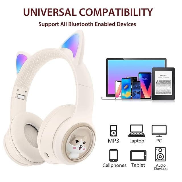هدفون بی سیم گربه ای مدل AKZ-01