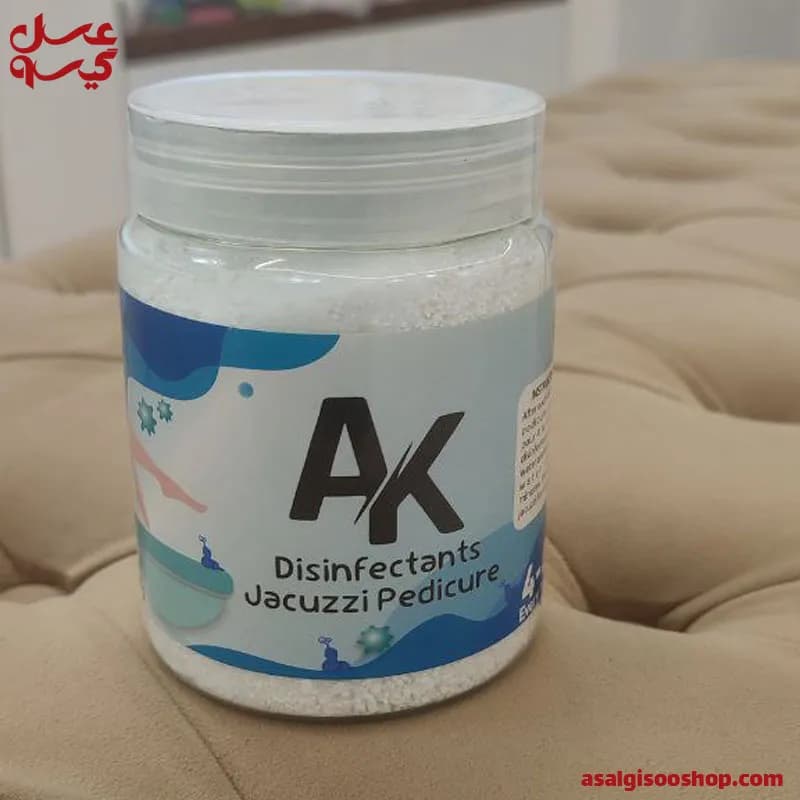 ضدعفونی کننده جکوزی پا AK حجم 450 گرمی|AK Foot Jacuzzi Disinfectant 450g | کد 2699 — تصویر ۲