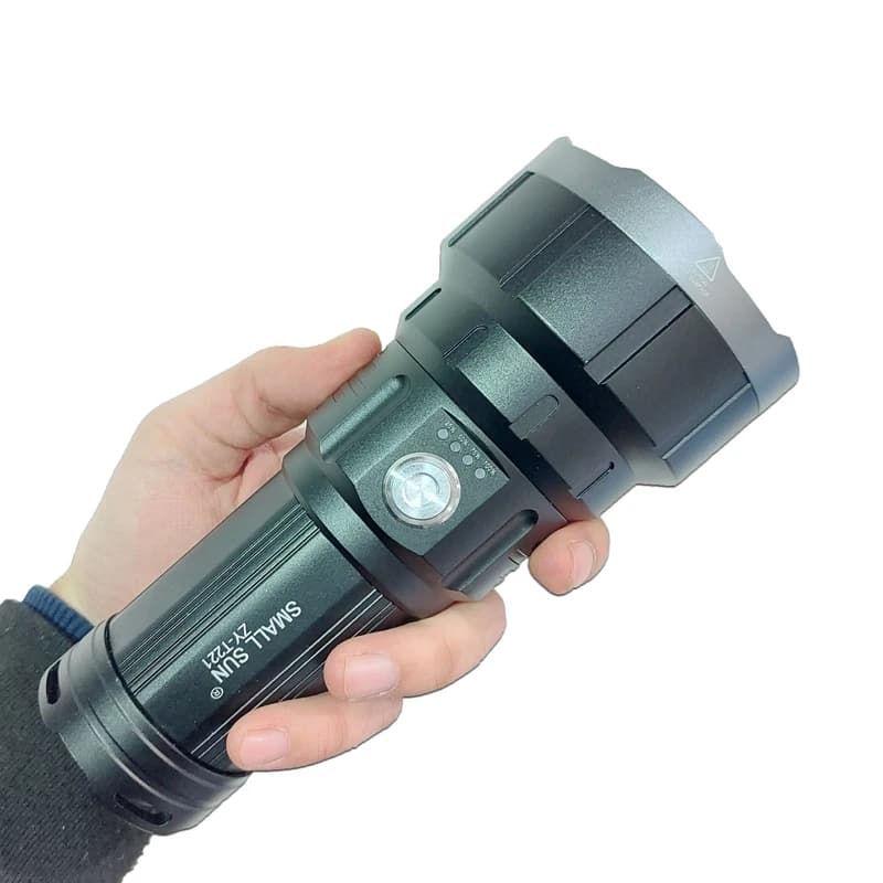 چراغ قوه پلیسی اسمال سان مدل ZY-T221 با نور مهتابی پرقدرت — تصویر ۸