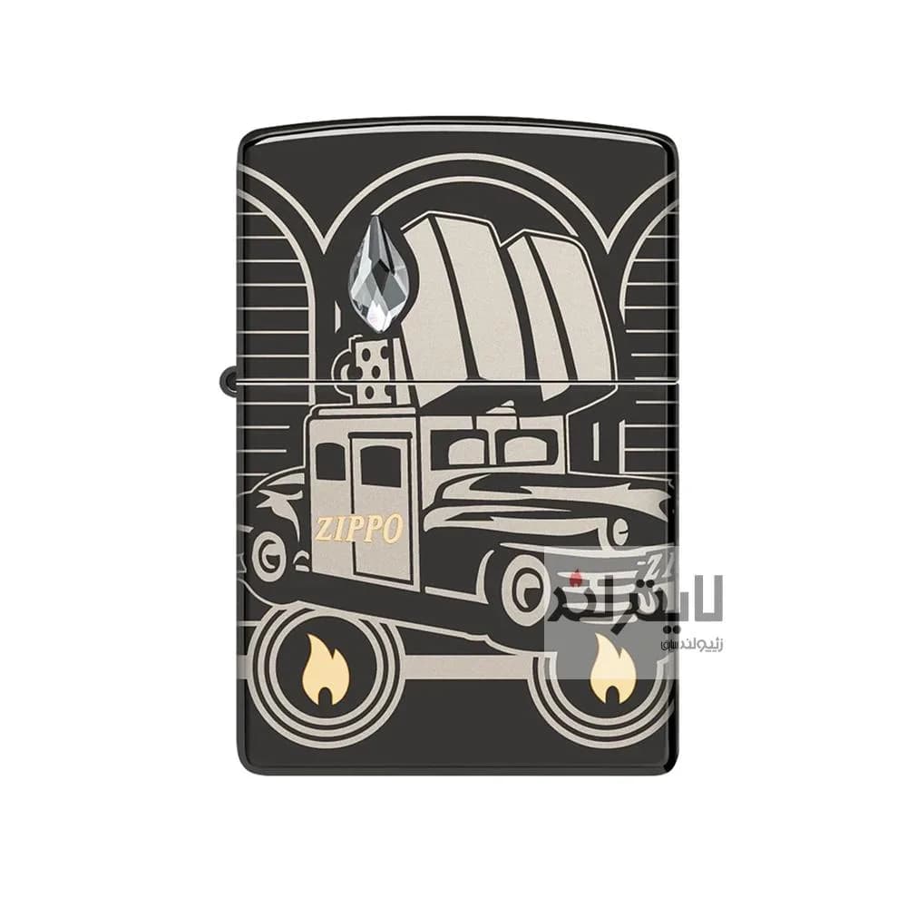 فندک زیپو مدل Car 75th Anniversary Collectible of the Year 2023 کد 48693