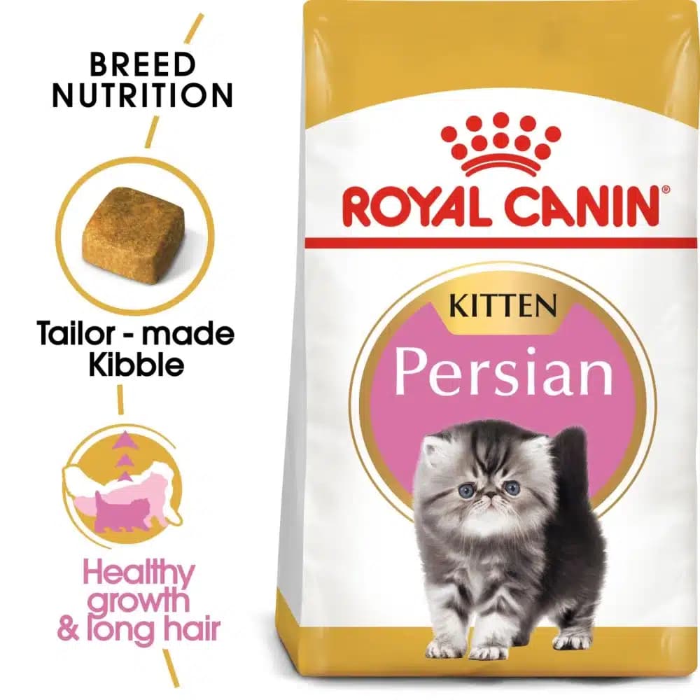 غذای خشک بچه گربه رویال کنین مدل پرشین کیتن 2 کیلوگرم Persian Kitten — تصویر ۲