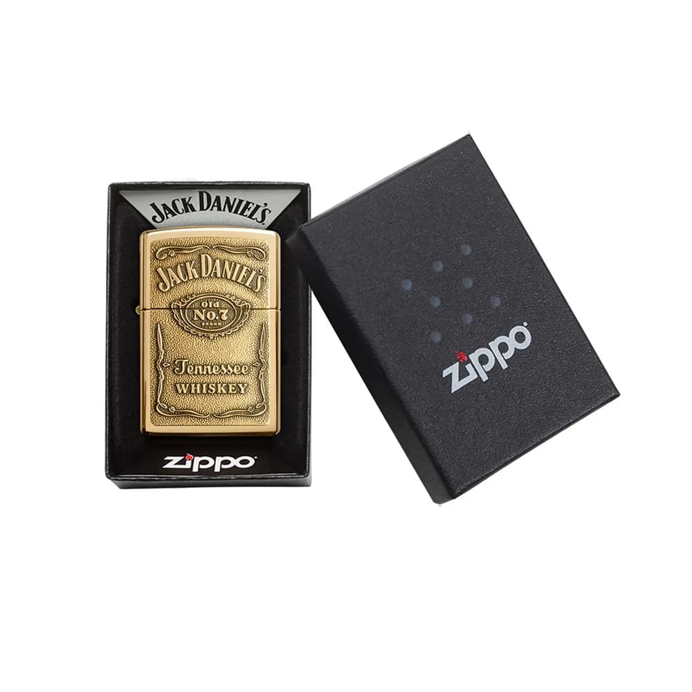 فندک زیپو مدل Jack Daniel’s Emblem کد 254BJD 428 — تصویر ۵