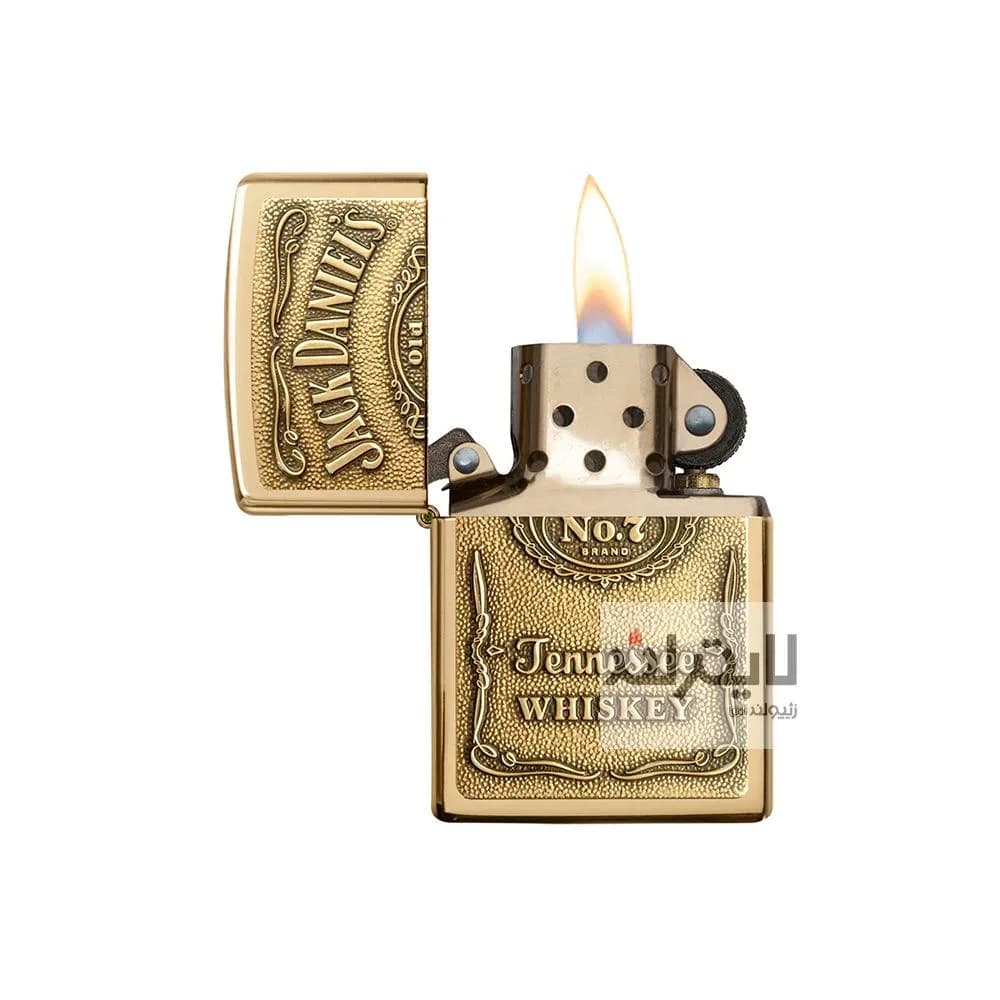 فندک زیپو مدل Jack Daniel’s Emblem کد 254BJD 428 — تصویر ۳