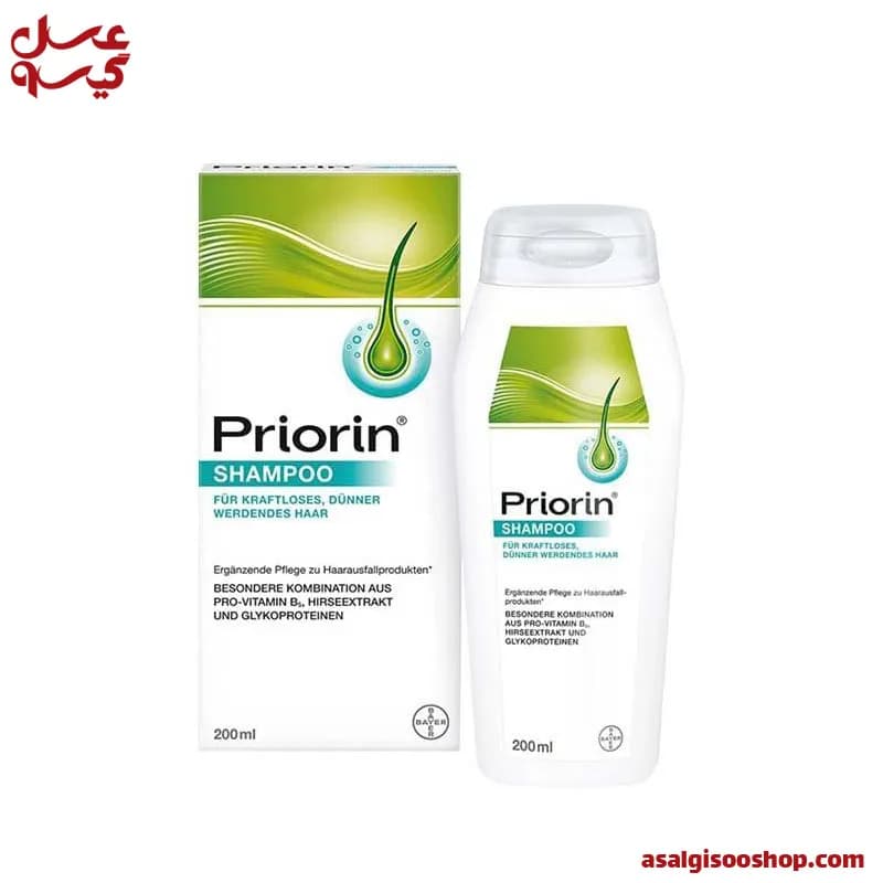 شامپو ضدریزش مو پریورین بایر |Bayer Priorin Anti-Hair Loss Shampoo | کد 2688
