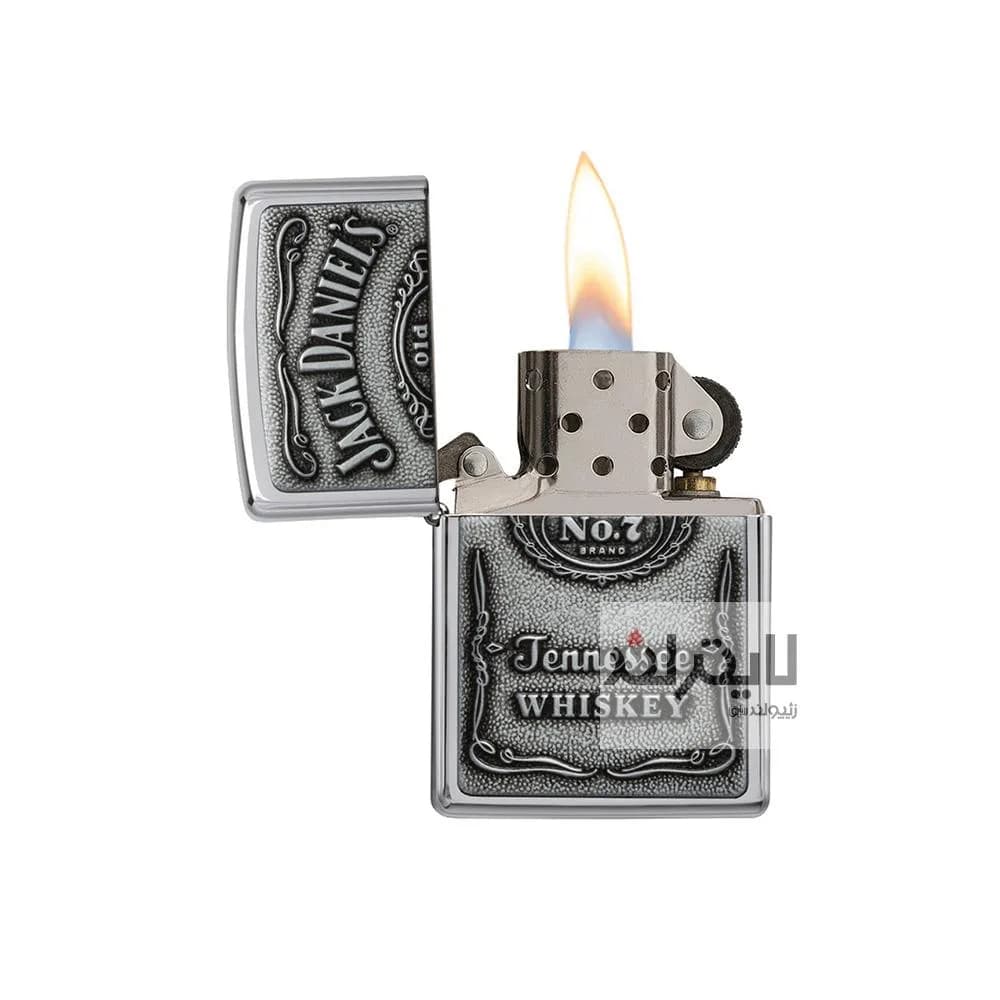 فندک زیپو مدل Jack Daniel’s Emblem کد 250JD 427 — تصویر ۳