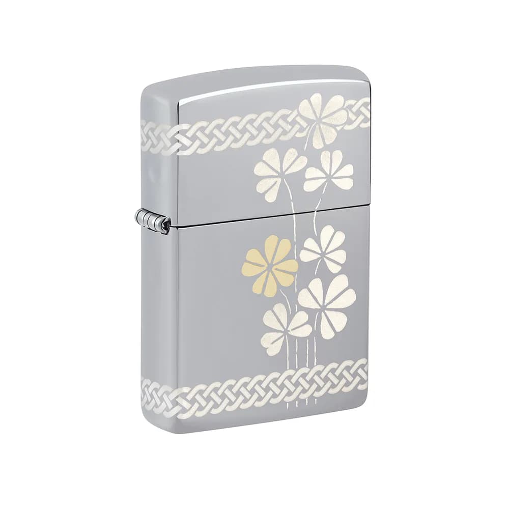فندک زیپو مدل Clover Design کد 48586 — تصویر ۸