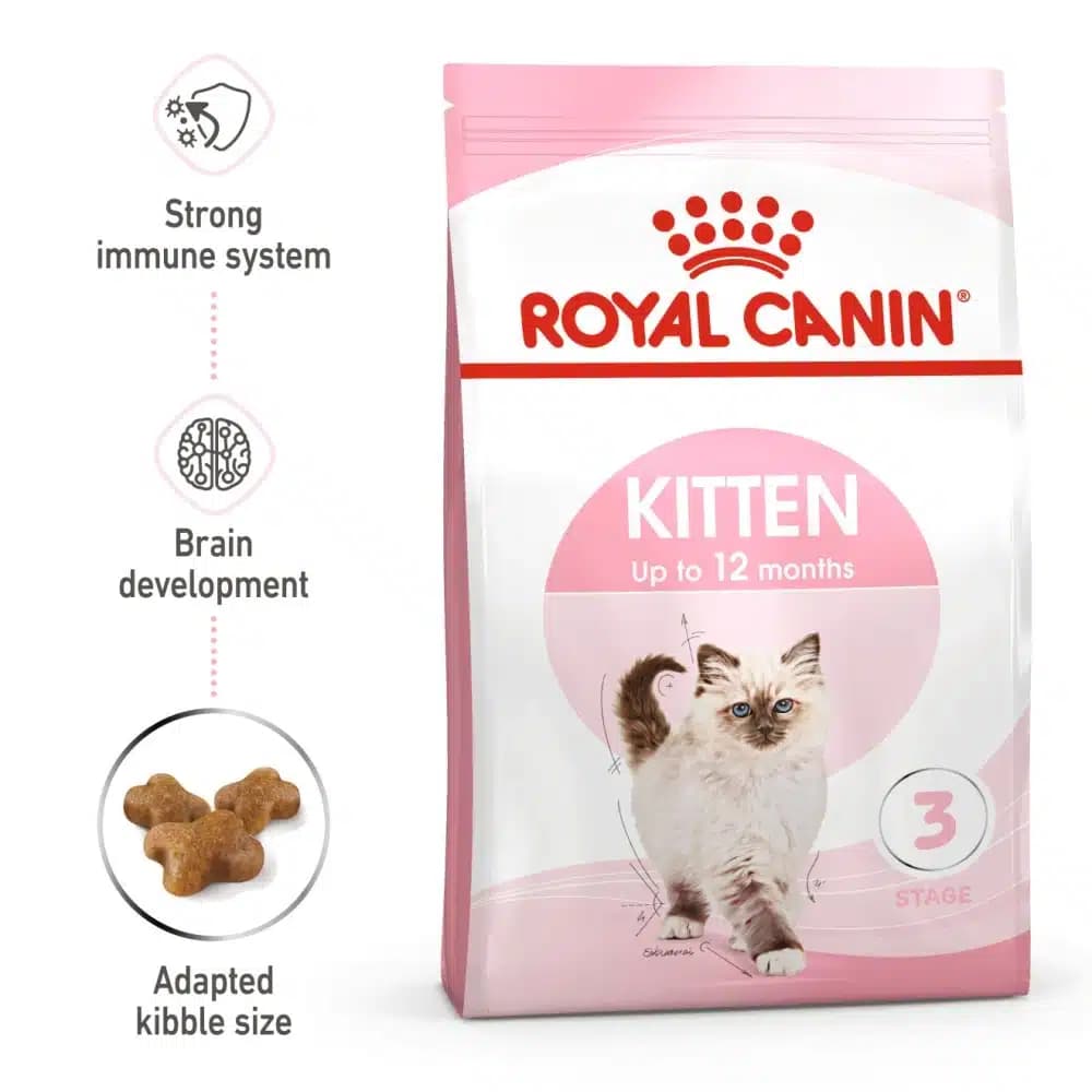 غذای خشک بچه گربه رویال کنین مدل کیتن 2 کیلوگرم Kitten — تصویر ۲