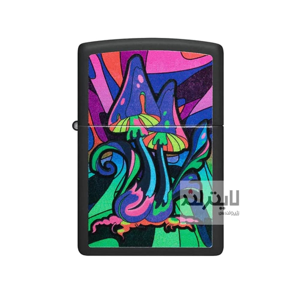 فندک زیپو Black Light Counter Culture Design کد 48386