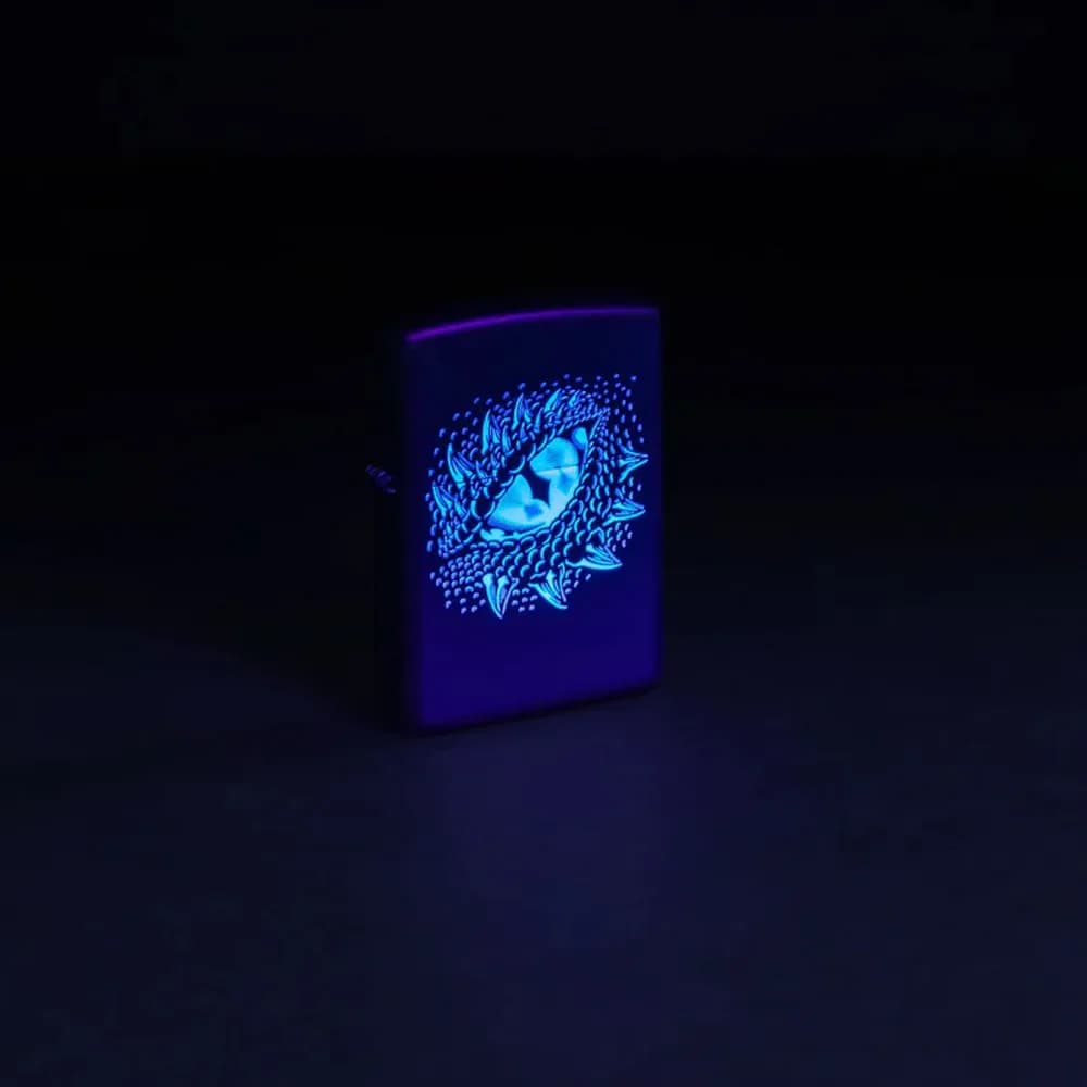 فندک زیپو Black Light Dragon Eye Design کد 48608 — تصویر ۸
