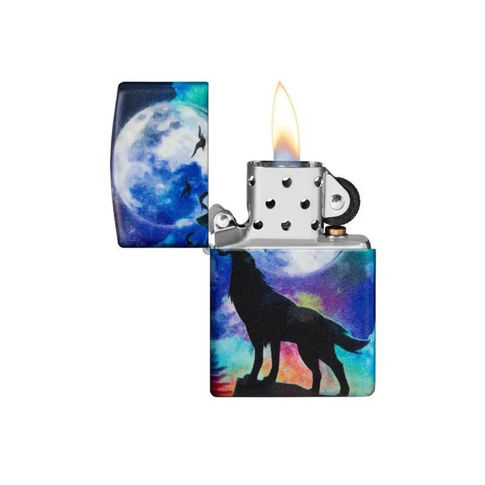 فندک زیپو مدل Wolf Design کد 49683 — تصویر ۴
