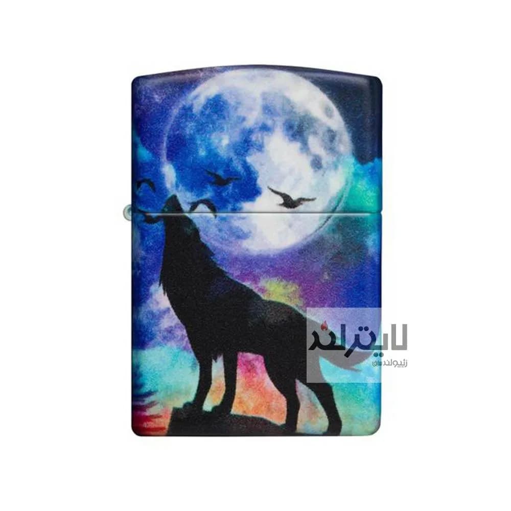 فندک زیپو مدل Wolf Design کد 49683 — تصویر ۲