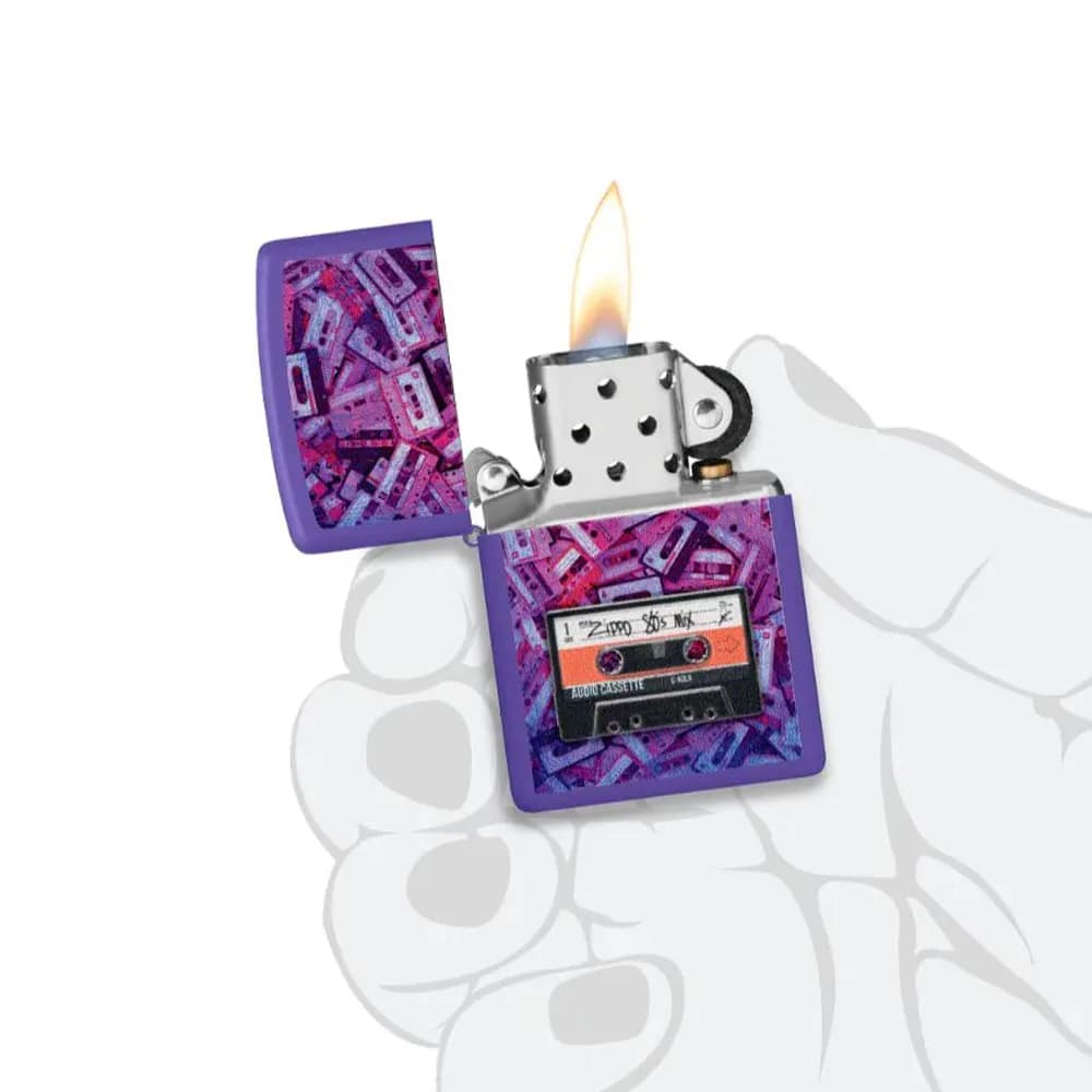فندک زیپو مدل Cassette Tape Design کد 48521 — تصویر ۴