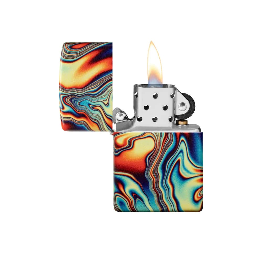 فندک زیپو Colorful Swirl Design کد 48612 — تصویر ۴