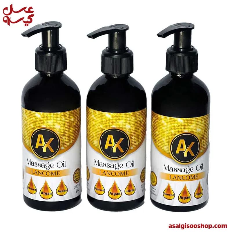 روغن ماساژ AK حجم 200 میلی‌لیتر |AK Massage Oil 200ml| کد 2684