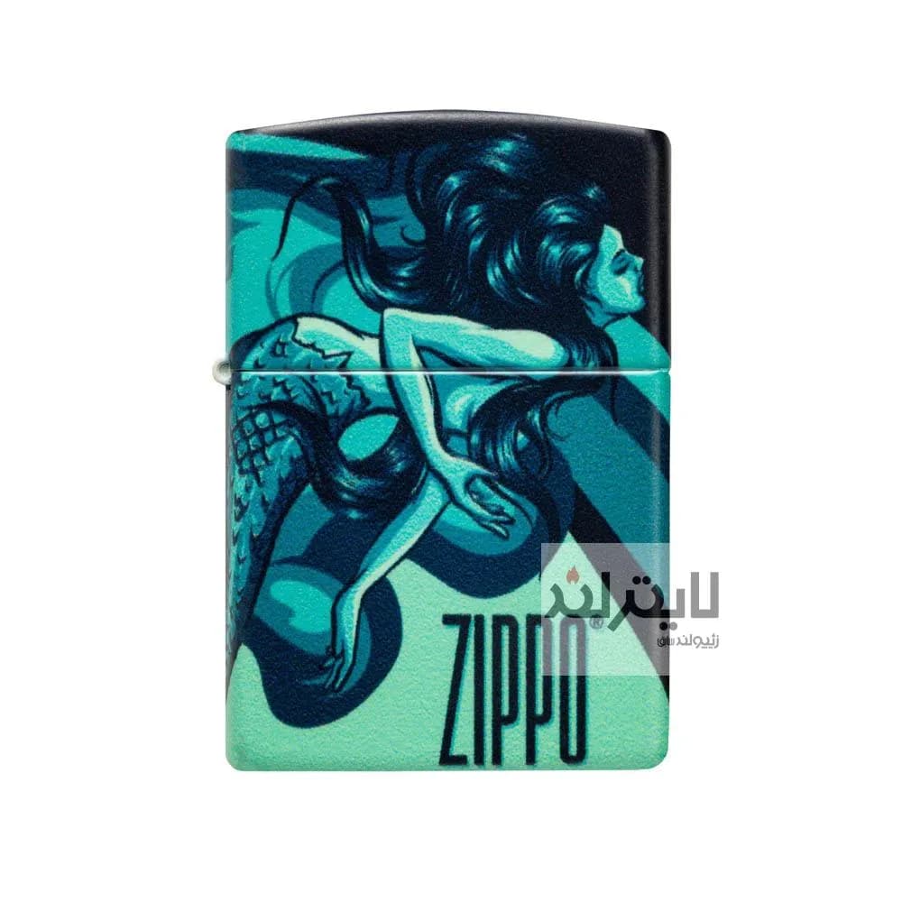 فندک زیپو مدل Mermaid Zippo Design کد 48605 — تصویر ۲