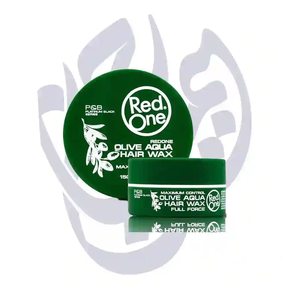 واکس مو ردوان سبز زیتونی حجم Red One 150