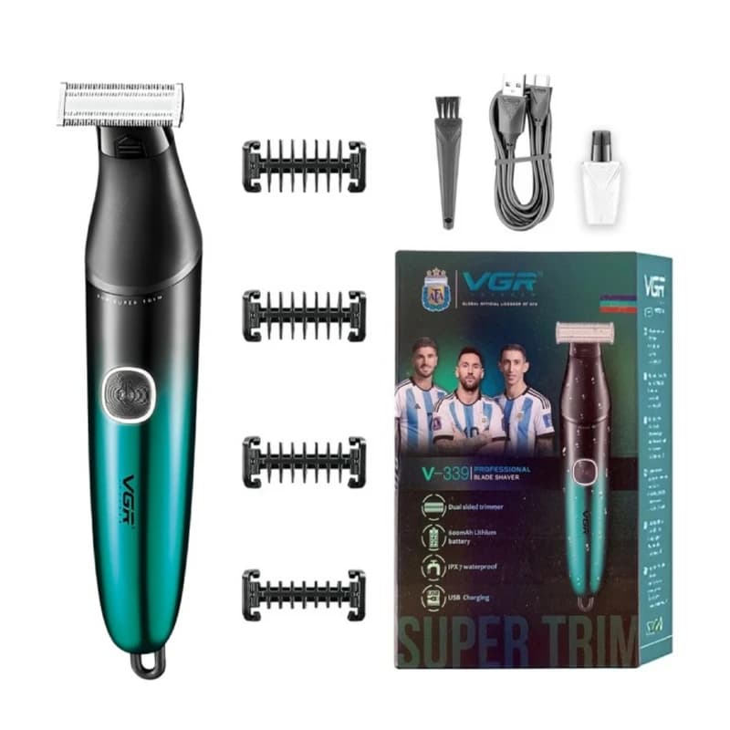 ماشین اصلاح موی بدن و صورت وی جی ار مدل v-339 — تصویر ۵