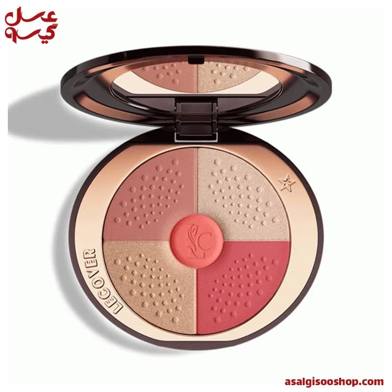 رژ گونه پودری 5 رنگ لیکاور|Lecover 5-Color Powder Blush |کد2669