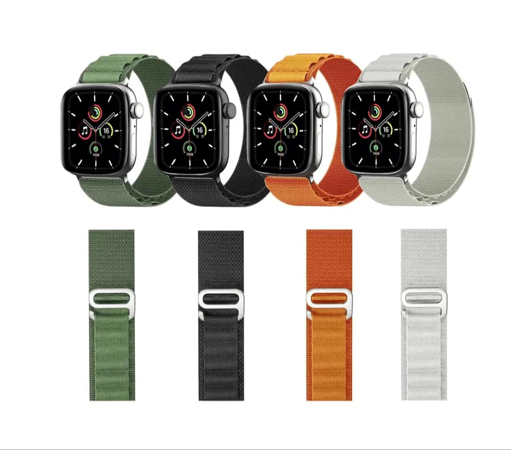 ساعت هوشمند اپل مدل الترا 1 تیتانیومی سری 49 میلی متری بند آلپاین | apple watch ultra1 alpine band titanium case 49mm