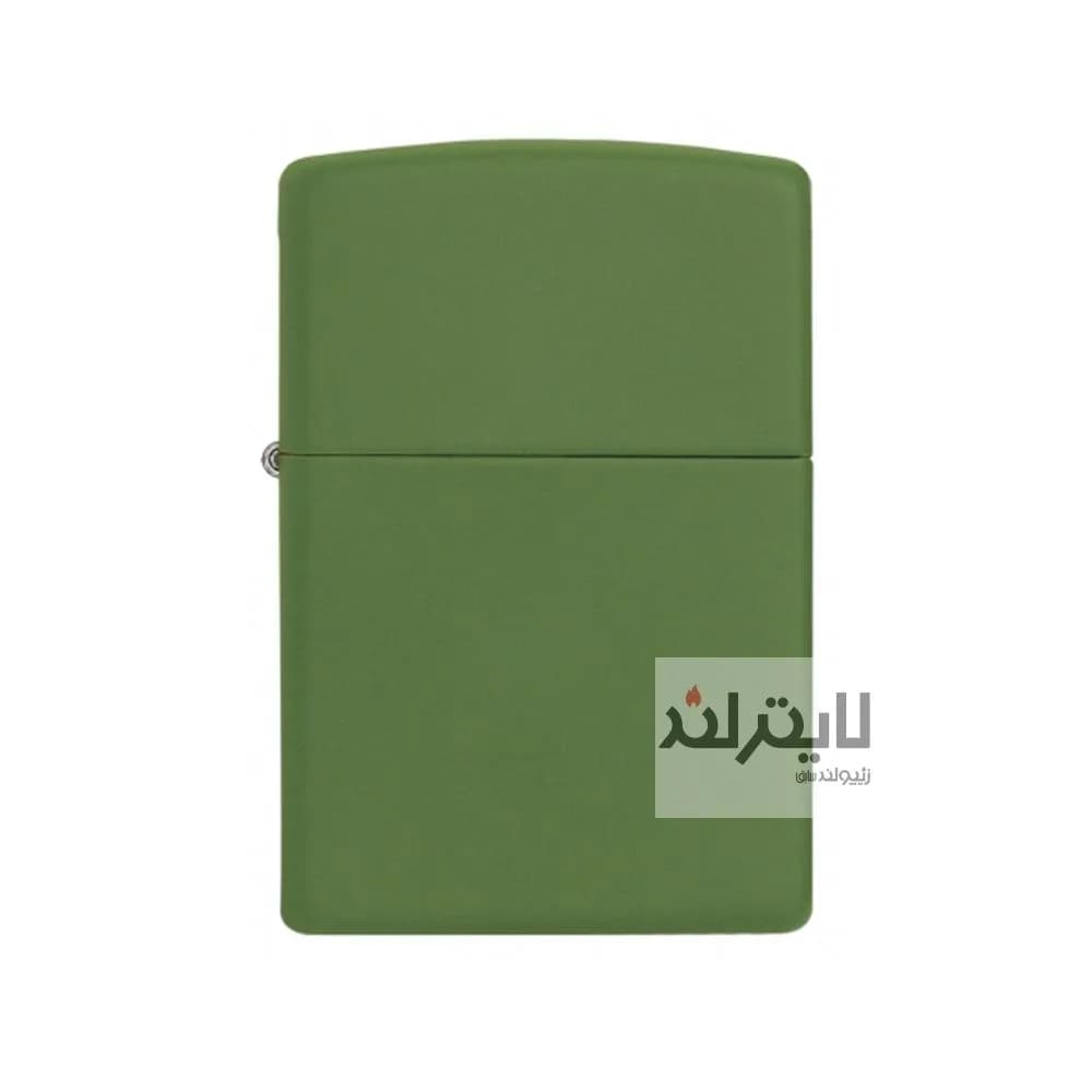 فندک زیپو مدل Moss Green Matte کد 228 — تصویر ۲