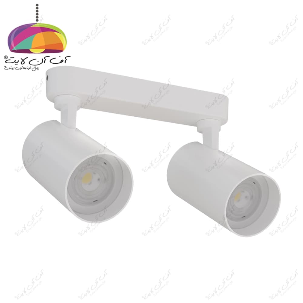 چراغ سقفی LED روکار دو قلو 35 وات مدل هانی مازی نور — تصویر ۲