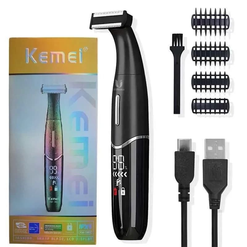ماشین اصلاح بدن و صورت کیمی مدل Kemei KM-1903 — تصویر ۴