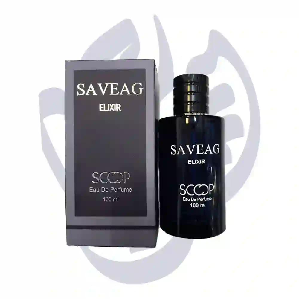 عطر ادکلنی اسکوپ 100میلی (scoop) مدل دیور ساواج الکسیر (مردانه)
