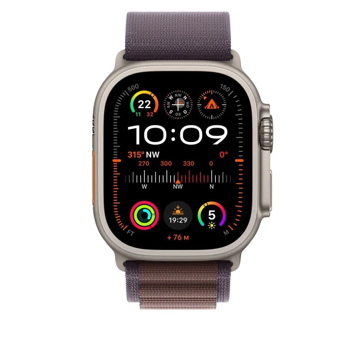 ساعت هوشمند اپل واچ مدل الترا 2 apple watch ultra2 alpine band 49mm titanium (indigo) — تصویر ۳