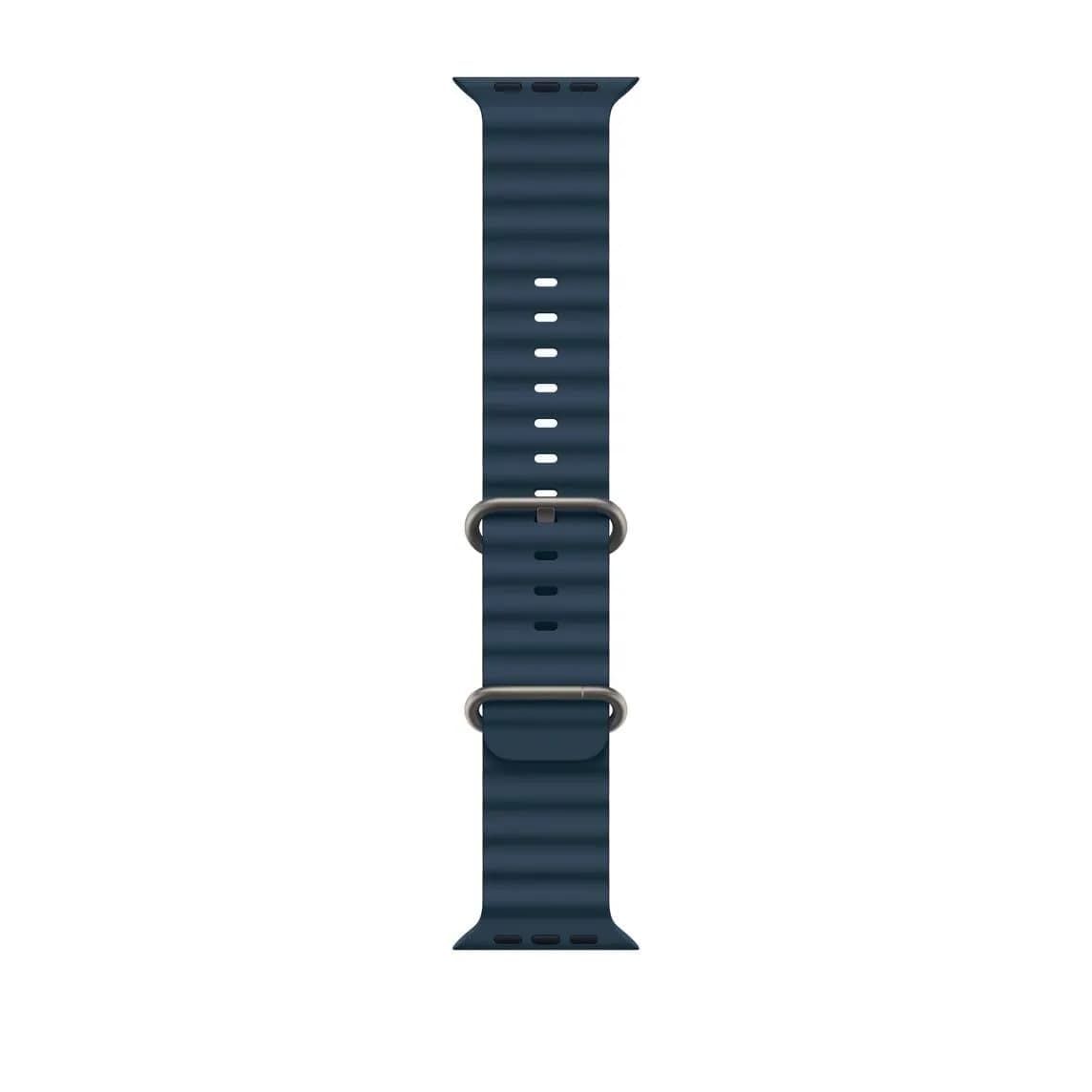 ساعت هوشمند اپل واچ مدل الترا 2 49 میلی متری کیس تیتانیوم بند اوشن | apple watch ultra2 ocean band 49mm titanium — تصویر ۴