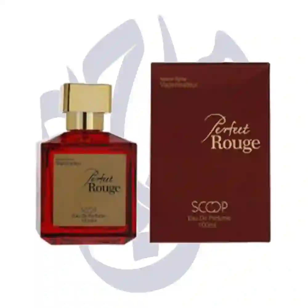 عطر ادکلنی اسکوپ 100 میلی (scoop) مدل پرفکت رژ (باکارات رژ) (زنانه )