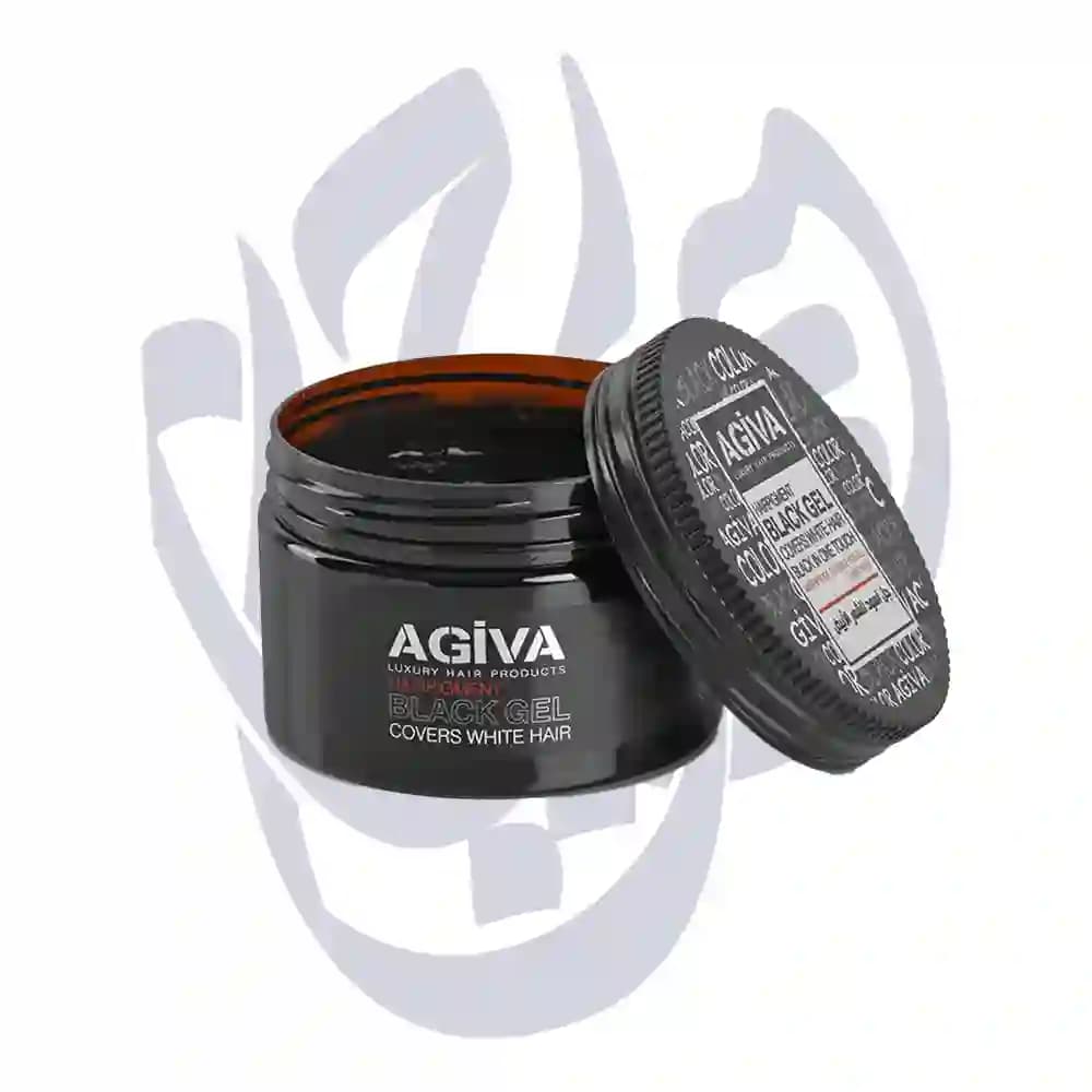 ژل واکس مشکی آگیوا مدل بلک ژل 250 میل | (AGIVA 250ml)
