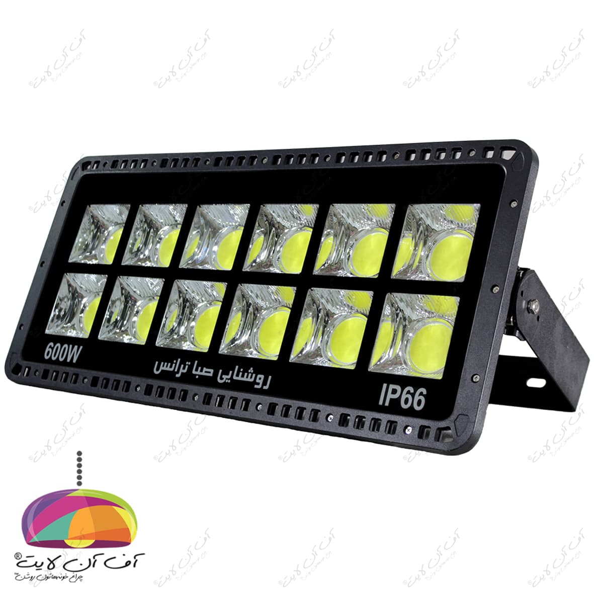 پروژکتور 600 وات COB مدل گرد پنجره ای صبا ترانس