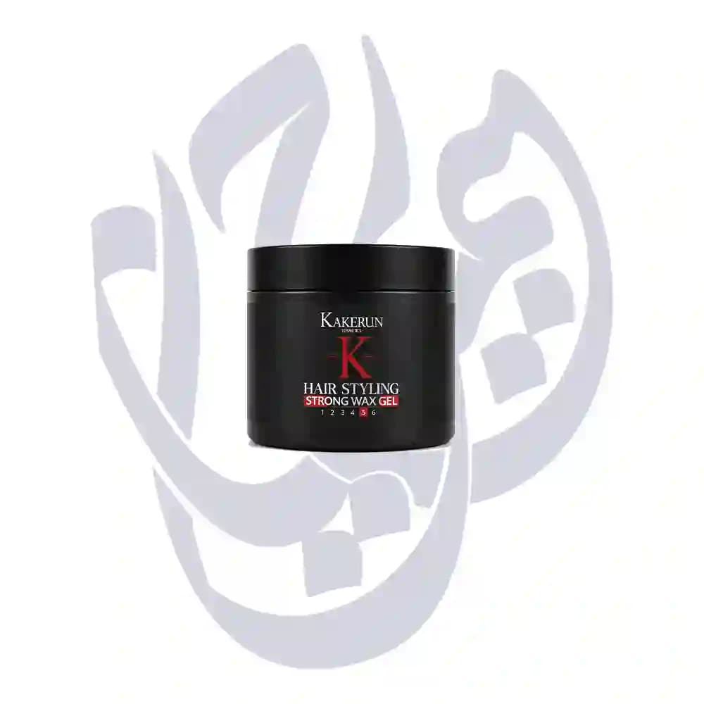 ژل واکس حالت دهنده موی قوی کد 05 کاکرون قرمز KAKERUN-150ML