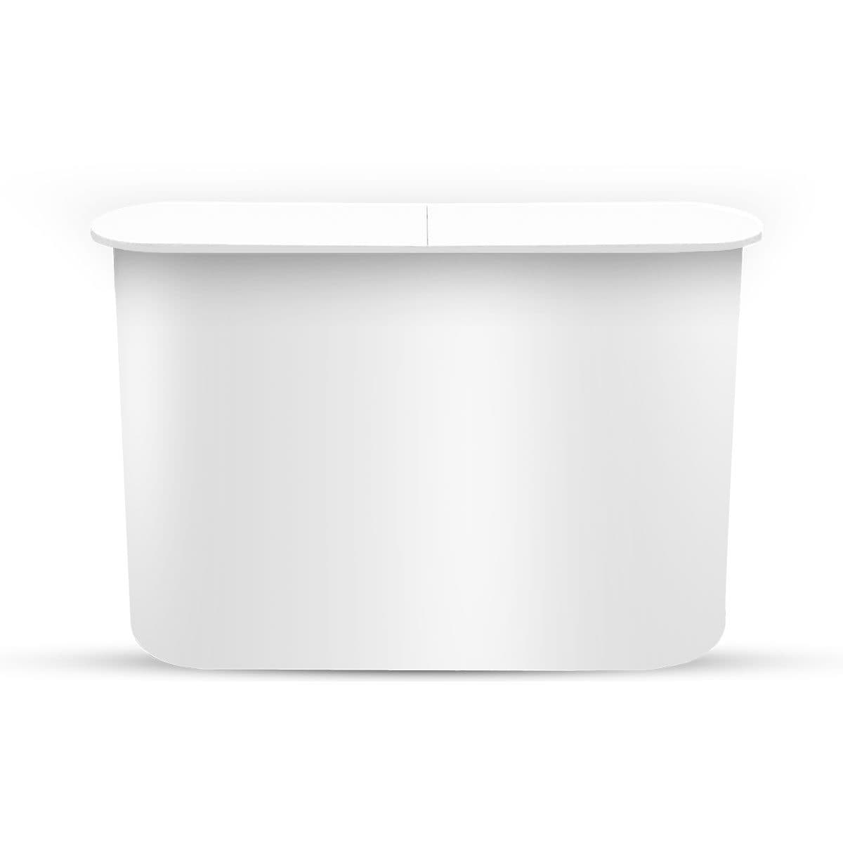 میز کانتر نمایشگاهی بزرگ (2 نفره) مدل بدون تاج سایز 90×140