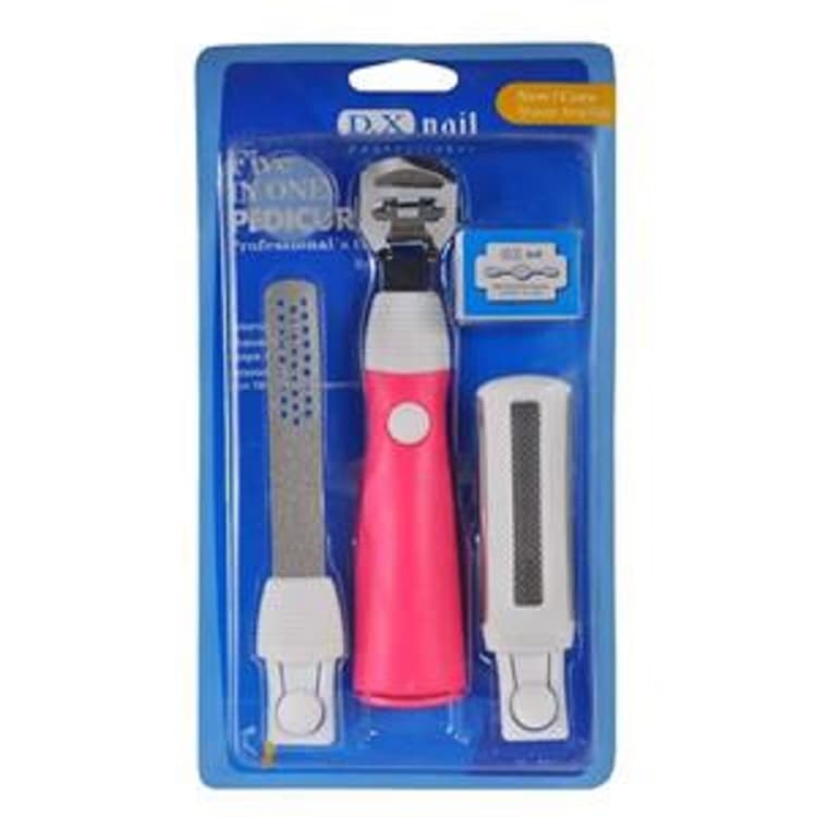 پک پدیکور پا ( تیغ _رنده _سوهان) پاشنه پا DX nail