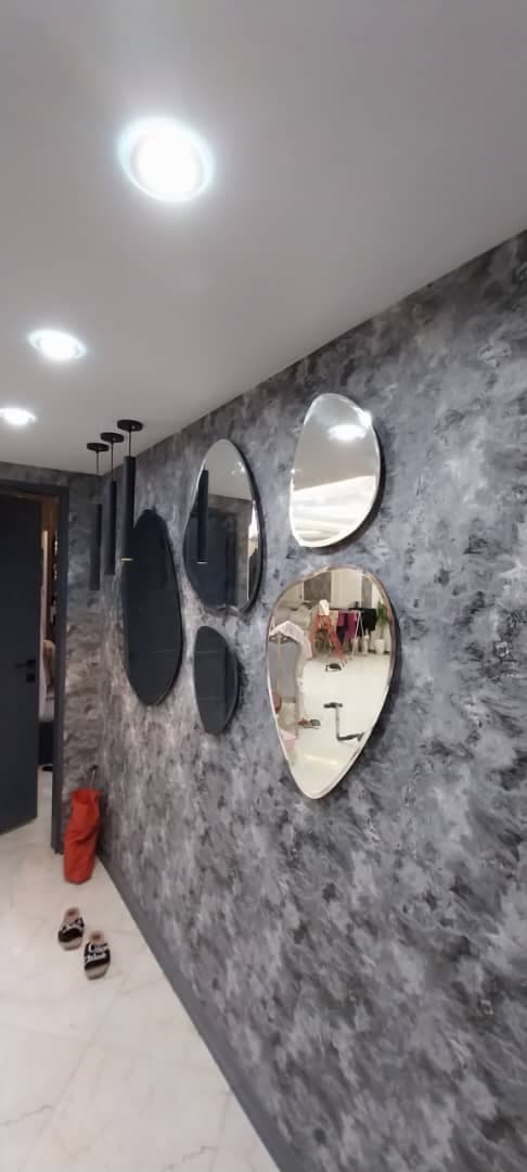آینه دکوراتیو قوسی کد k05 — تصویر ۳
